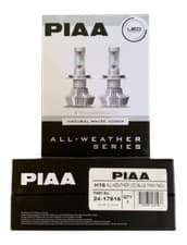 PIAA All Weather LED Headlight Bulbs NEW H16 Natural White 4000K 24-17516 Bulb