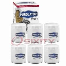 6 filtros de aceite de motor Purolator TECH TL10241 para Z87A Z135 Z131 XG3614 wo