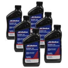 ACDelco GM 10-4107 Dexron ULV Líquido de transmisión automática 1 cuarto (paquete de 6)