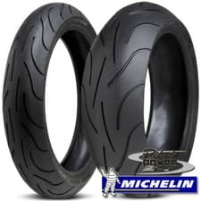 Michelin Pilot Power 2CT 190/50ZR17 & 120/70ZR17 Set Combo Pair Sportbike Tires