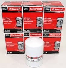 Juego de 6 filtros de aceite de motor originales OEM Motorcraft FL1A D9AZ6731A FL-1A