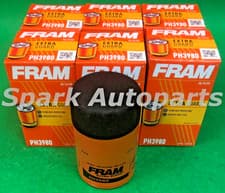 Caja de 6 filtros de aceite de motor Extra Guard FRAM PH3980 para CHEVROLET Blazer, GMC
