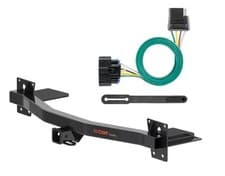Curt Class 3 Trailer Hitch 2" Receiver w/ Custom Wiring for Enclave & Traverse