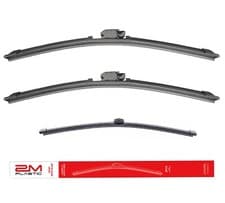 Limpiaparabrisas delanteros y traseros para BMW X2 2018-2023 24" 20" para todas las estaciones