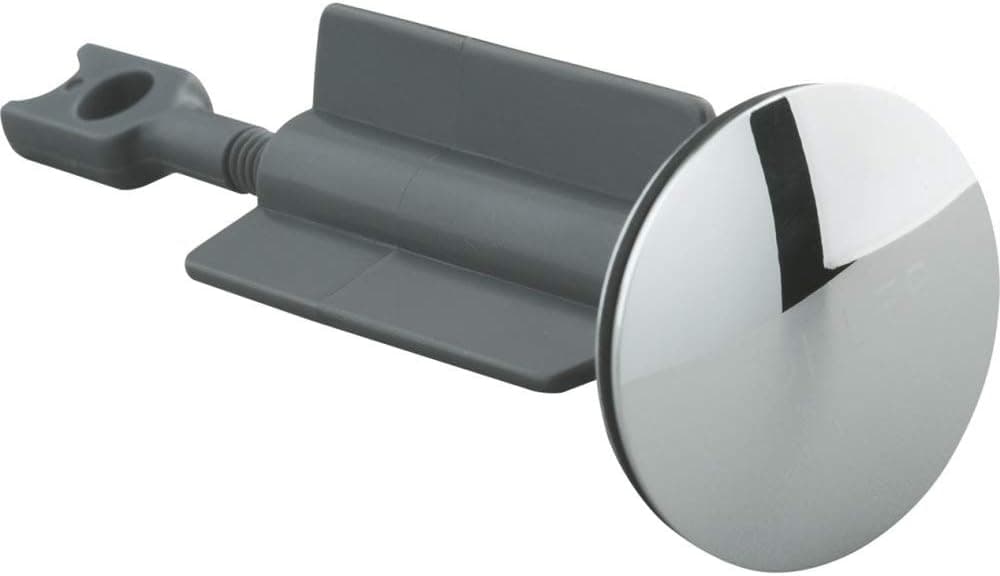 Kohler K-GP1037021-CP Tapón emergente universal con vástago de plástico, cromo pulido