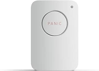 Botón de pánico - Función de pánico silencioso incorporada - Compatible con el sistema de seguridad para el hogar SimpliSafe - Última generación