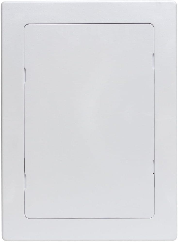 Oatey 34055 Plastic Access Panel, 6-Inch by 9-Inch, White
