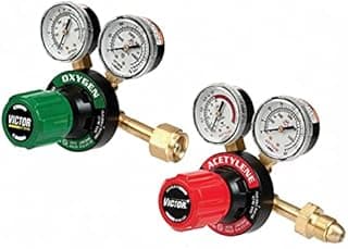 Set of Victor G350 Oxygen & Acetylene Regulators