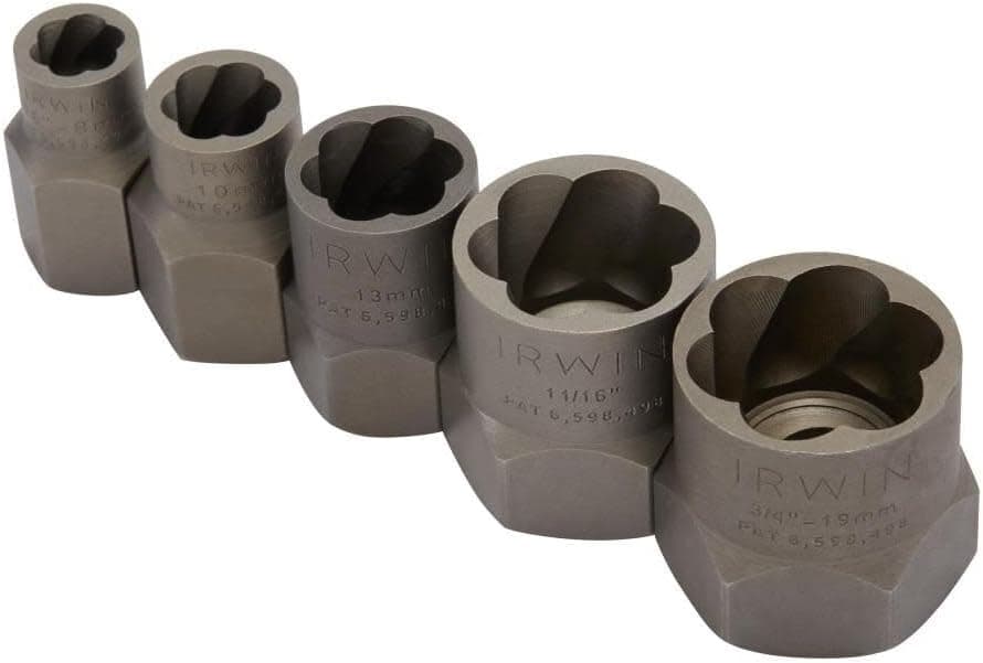 Irwin Tools IRWIN Juego de extractores de pernos, 5 piezas (394002)