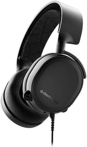 SteelSeries Arctis 3 - Auriculares para juegos multiplataforma - para PC, PlayStation 5, Xbox One, Nintendo Switch - Negro