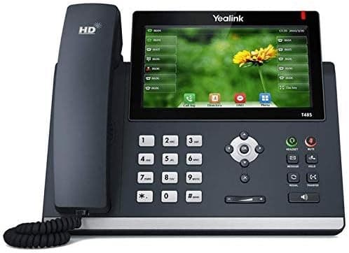 Yealink SIP-T48S Gigabit IP VoIP SIP Phone (Power Supply Not Included) (Renewed)