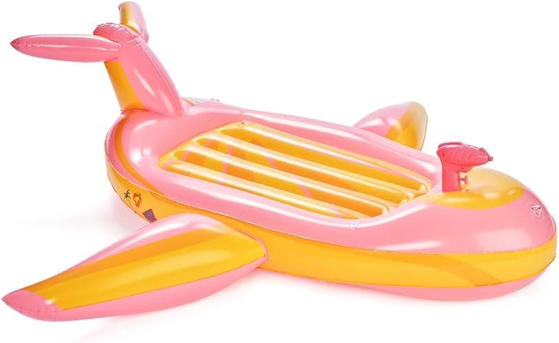 Flotador de piscina Barbie & FUNBOY Jet Airplane - para niños
