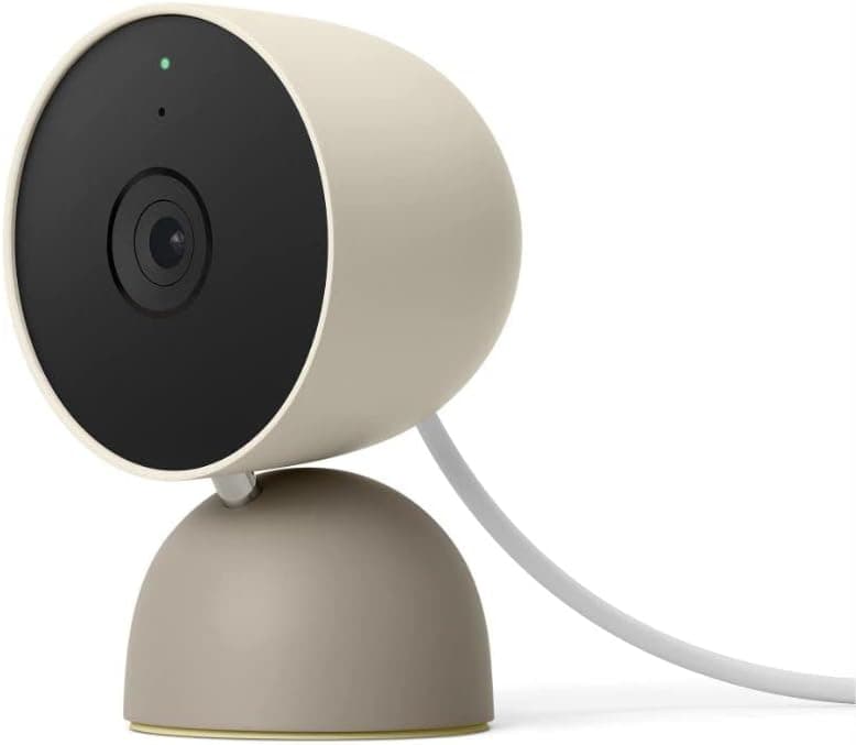 Google Nest Security Cam (con cable) - 2.ª generación - Lino, 1080p, solo movimiento