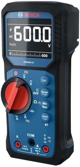 Multímetro digital de verdadero valor eficaz GDM600-15