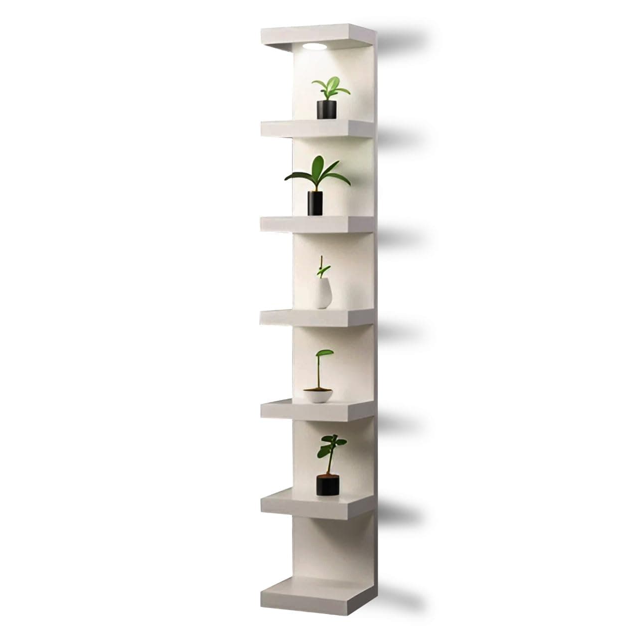 IKEA 602.821.86 New Lack Estantería de Pared Blanco
