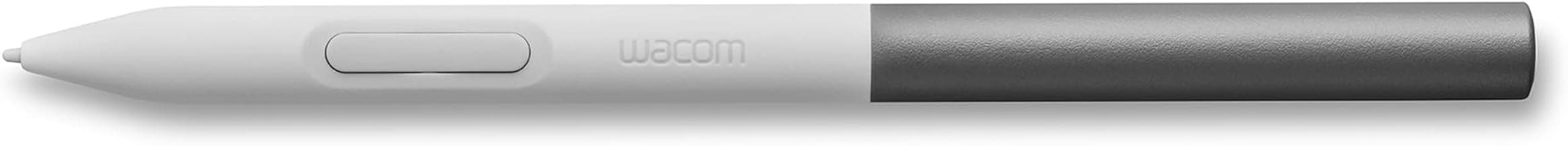One Standard Pen (for 2023 Edition Wacom One displays and Tablets), White Front/Gray Rear