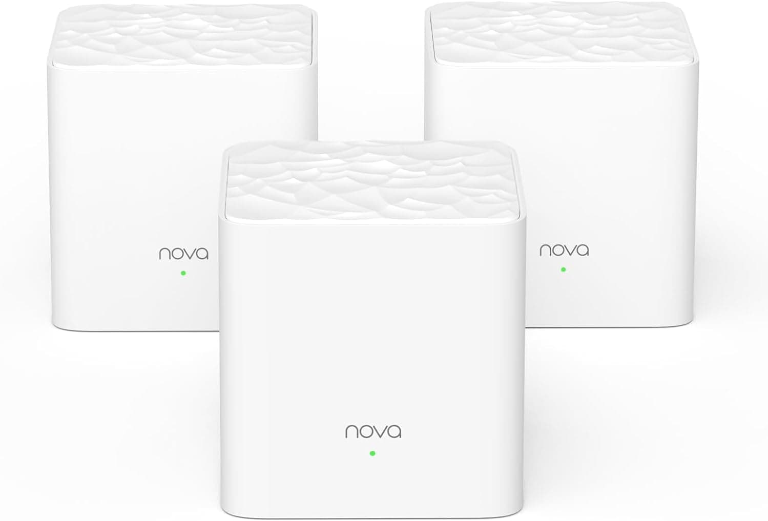 Tenda Nova Mesh WiFi System - Cubre 3000 pies cuadrados - Red de malla de doble banda AC1200 para Internet en el hogar - Control parental - Paquete de 3