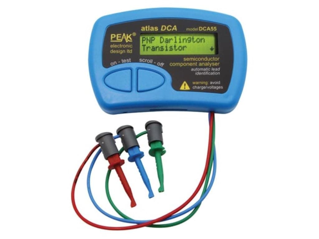 Analizador de semiconductores Velleman DCA55
