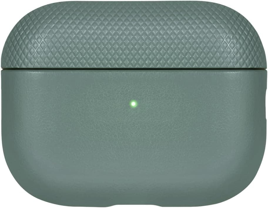 Funda Native Union (Re) Classic para AirPods Pro 2 – Materiales de primera calidad a base de plantas – Soporta cargadores inalámbricos – Compatible con AirPods Pro, AirPods Pro 2nd Gen (verde pizarra)