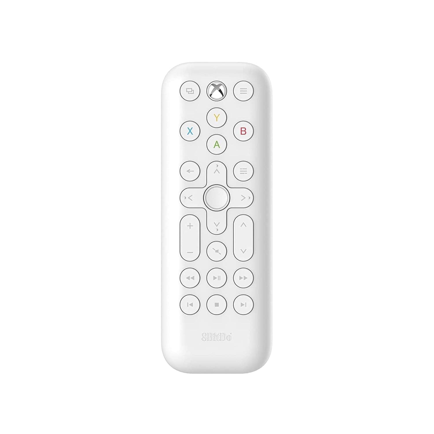 8Bitdo Media Remote para Xbox One, Xbox Series X y Xbox Series S (Blanco)