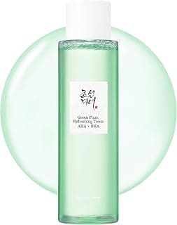 Beauty of Joseon Green Plum Tónico AHA BHA Esencia facial refrescante Crema hidratante Ácido salicílico exfoliante suave para todo tipo de pieles, Cuidado de la piel coreano para hombres 150 ml 5.27 fl.oz