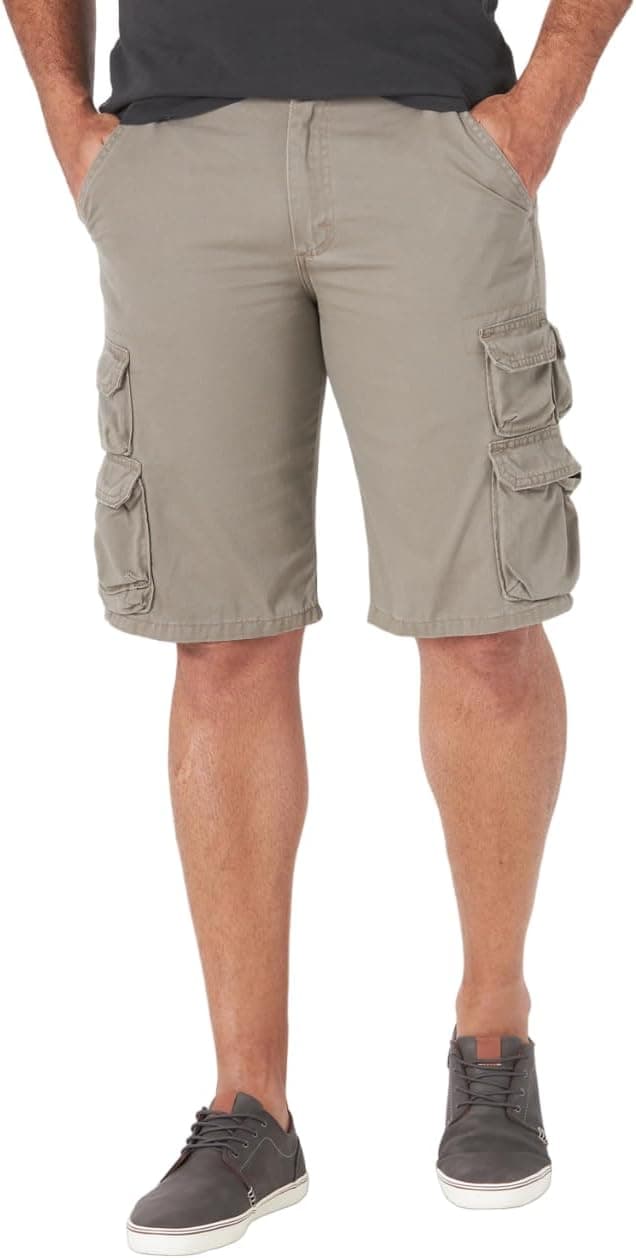 Pantalón corto tipo cargo de sarga premium para hombre Wrangler Authentics