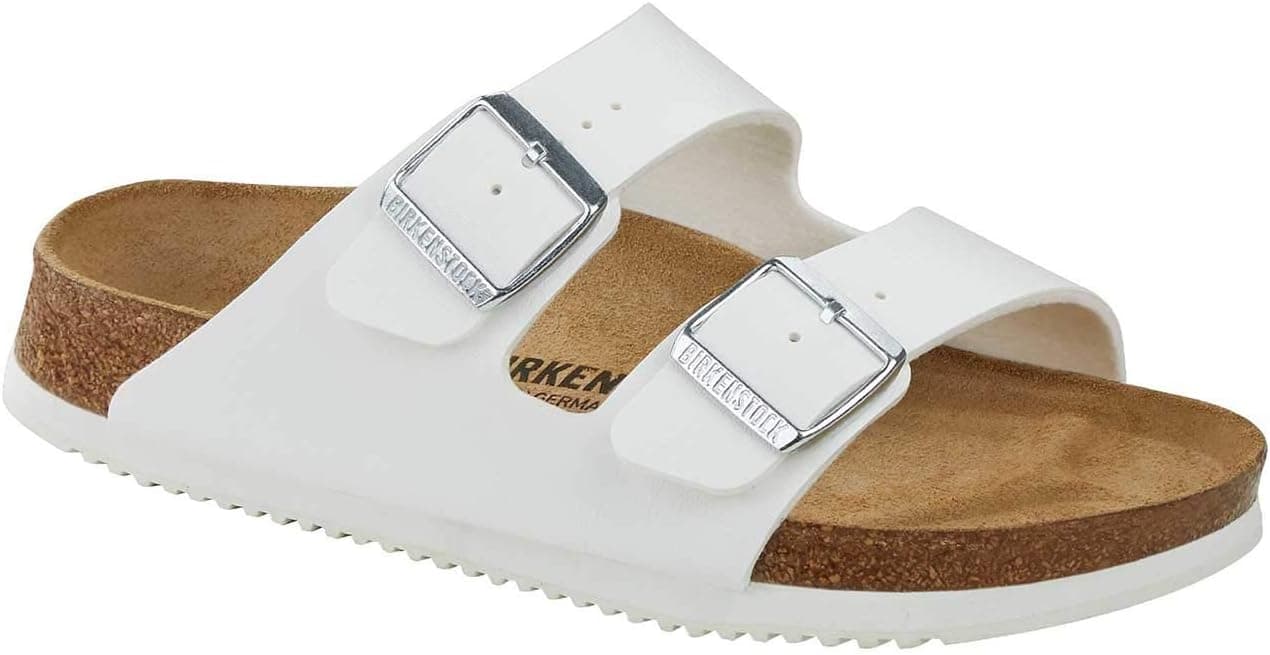 Birkenstock Sandalia de piel con plantilla suave Granada para mujer