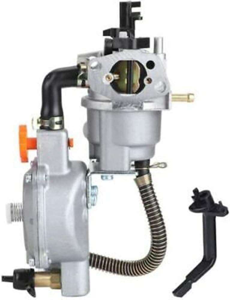 Kit de conversión de carburador de combustible Dual LPG-CNG para generadores de gasolina, estrangulador manual de 2-5KW para usar metano CNG/gas GLP propano