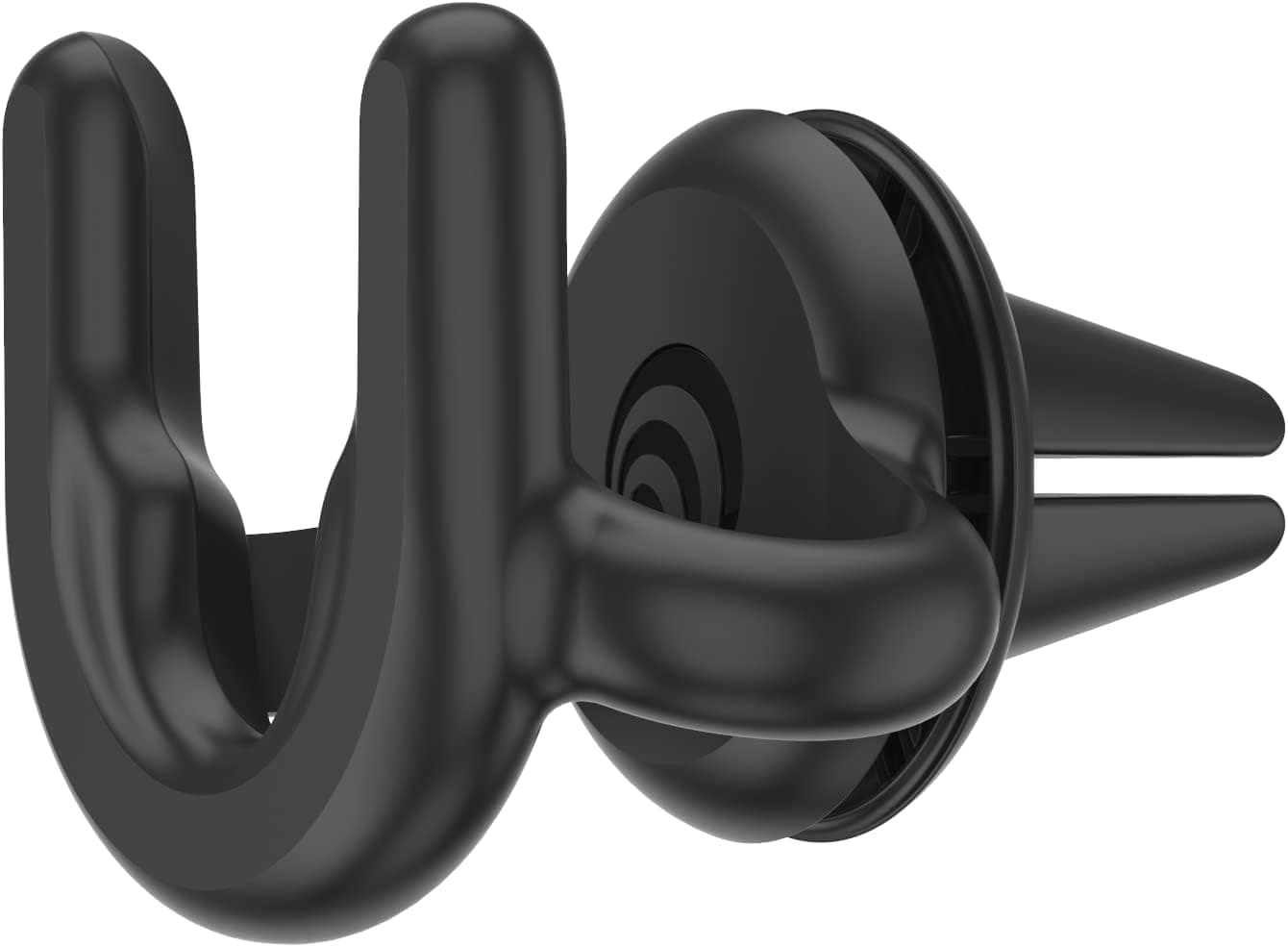 Soporte para teléfono para automóvil PopSockets, soporte para ventilación - Negro | Clip de ventilación, compatible con PopSockets, manos libres, negro, accesorios electrónicos, para iPad/Kindle/iPhone/Android