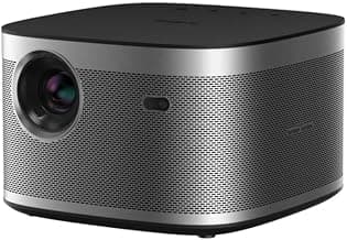 Proyector 720p, XGIMI Z4-MANGO Nativo 720p HD Android Smart 3D Proyector de Cine en Casa TV con Baterías Incorporadas de 10400mAh y Soporte LiveTV