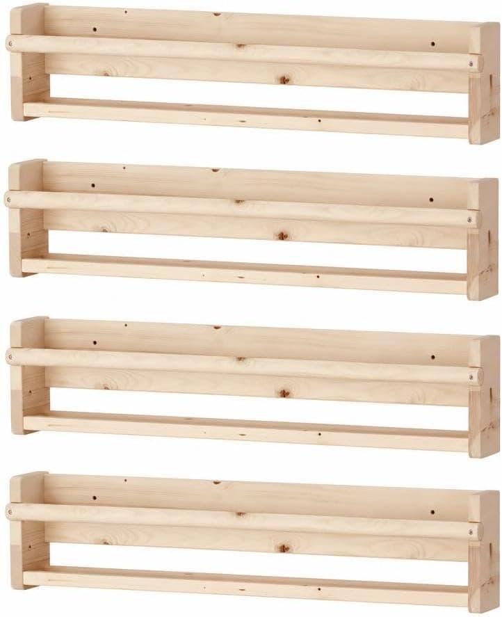 IKEA 400.701.85 Bekvam especiero, abedul, juego de 4