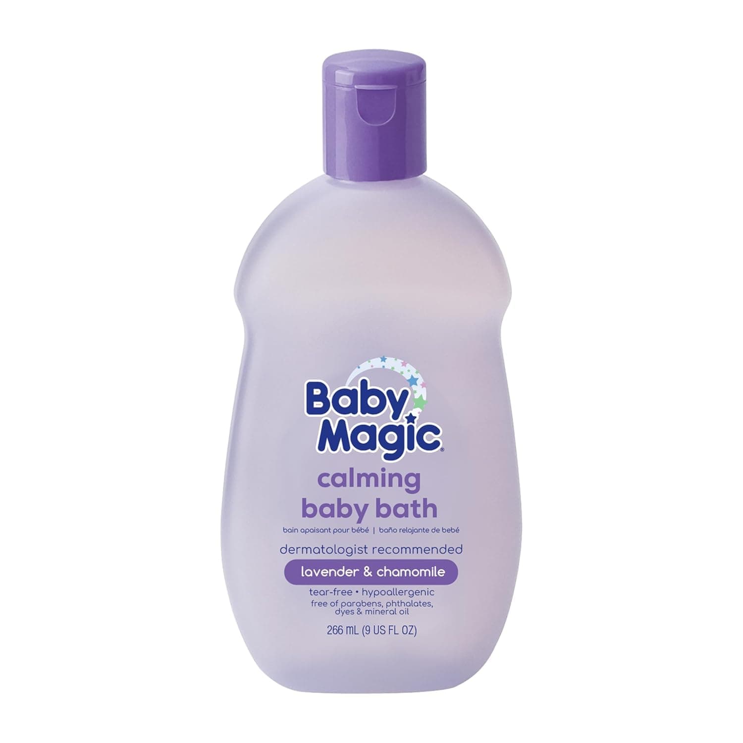 Baby Magic Baño calmante para bebés, aroma a lavanda y manzanilla, 9 onzas líquidas | Especialmente formulado para la delicada piel del bebé, elaborado con caléndula, sin lágrimas, hipoalergénico