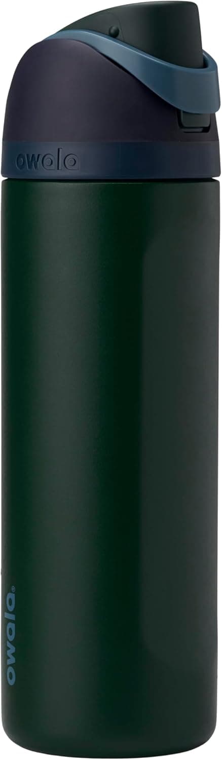 Owala FreeSip Botella de agua de acero inoxidable 24 oz Lost Signal