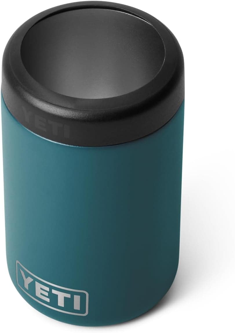 YETI Rambler 12 oz. Aislador de latas Colster para latas de tamaño estándar, verde azulado de agave (sin INSERTO DE LATA)