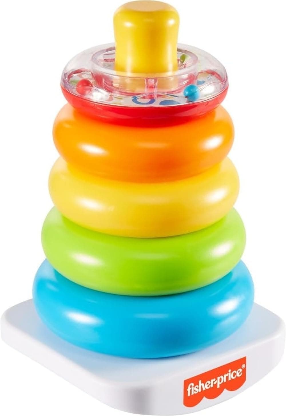 Juguete apilable para bebé Rock-a-Stack de Fisher-Price