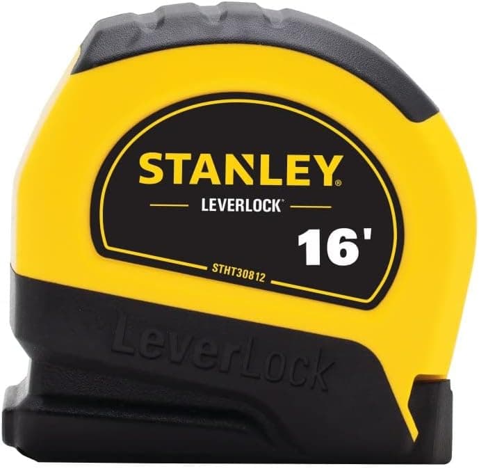 Stanley STHT30812 Regla de cinta con bloqueo de palanca, 16' x 3/4"