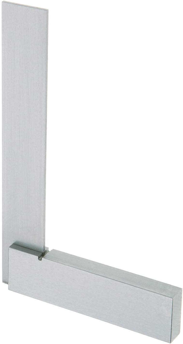 Steelex 4-Inch Precision Square, Silver, Hardened and Tempered Steel Construction