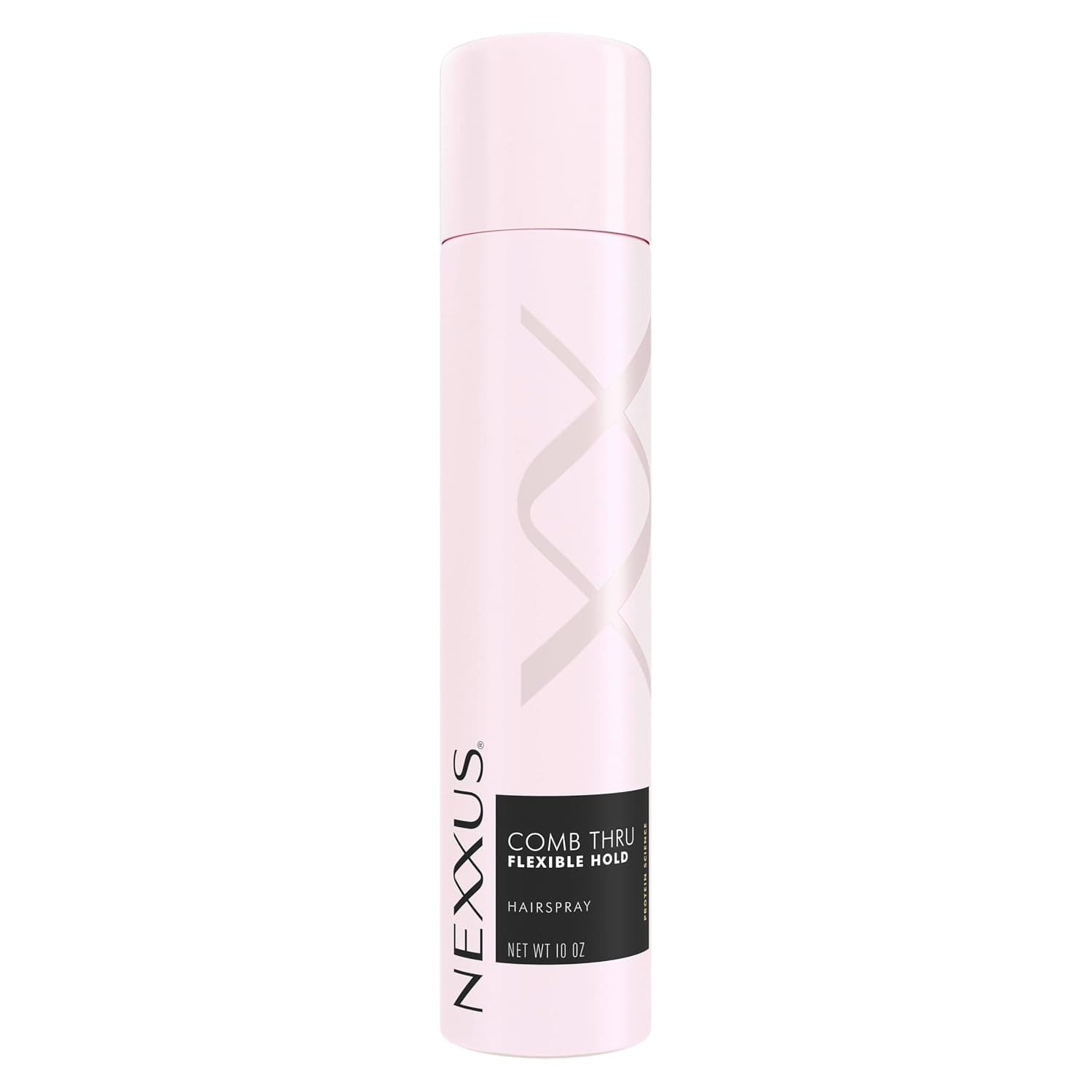 Nexxus Comb Thru Hairspray Fijación flexible y control del encrespamiento 10 oz | Para estilos que necesitan movimiento: ofrece fijación que se puede cepillar con suavidad, brillo y control del encrespamiento.