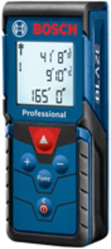 GLM165-40 Blaze™ Pro 165 pies. Medición láser, Láser de medición de distancias | Pantalla retroiluminada, cálculos de área y volumen, medición indirecta.