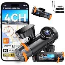 N5S 4 Channel & Hardwire Kit (12V–24V to 5V) with Acc Functionality, Low Voltage Protection, Compatible with All Vantrue USB-C Dashcams
