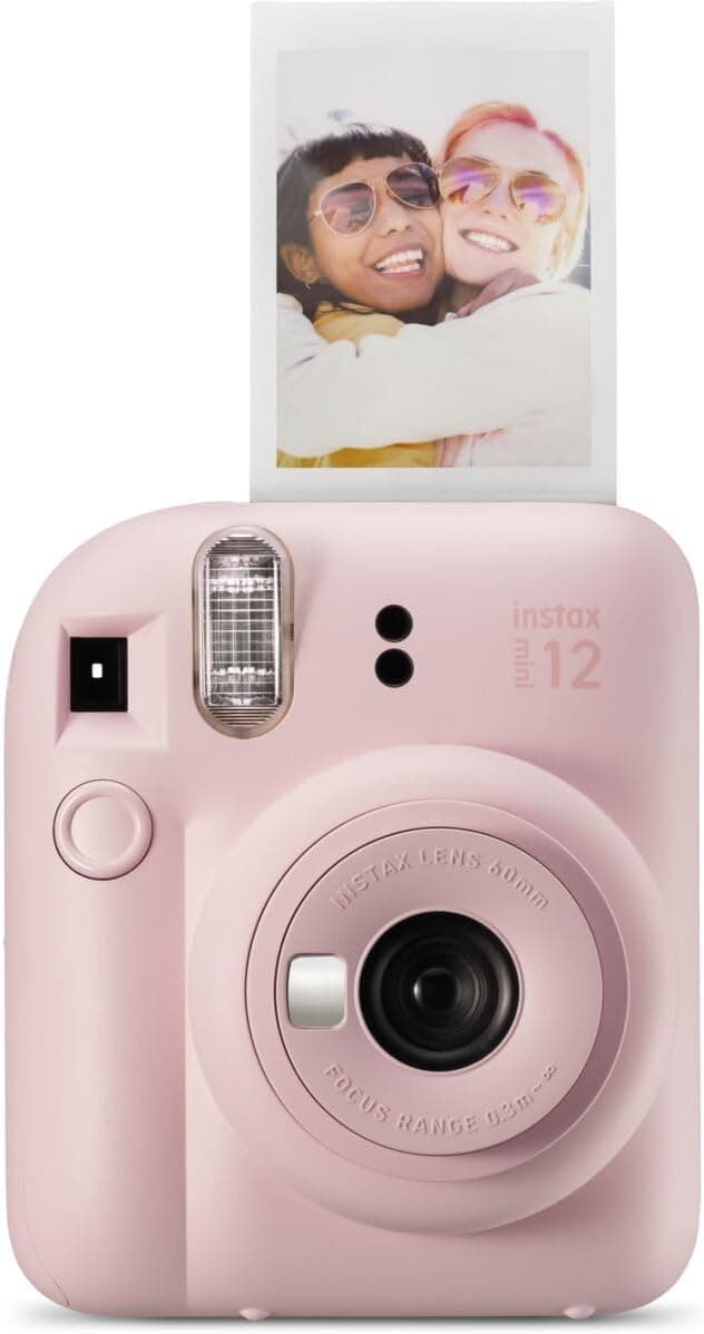 Cámara instantánea Fujifilm Instax Mini 12 - Rosa flor