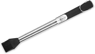 Pit Boss Grills Trapeador para salsa BBQ Soft Touch, plateado/negro