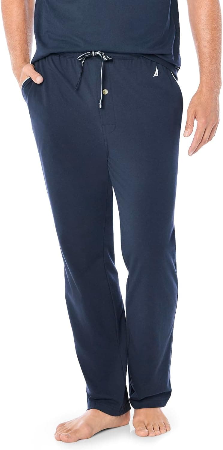 Nautica Pantalón de dormir de punto suave para hombre