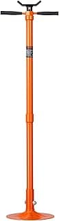 Soporte de soporte para debajo del polipasto VEVOR, capacidad de 3/4 toneladas, soporte para gato debajo del polipasto | Elevación de 51.97" a 80", manija giratoria montada en cojinete, con dos ruedas y pedal, componentes de soporte del vehículo