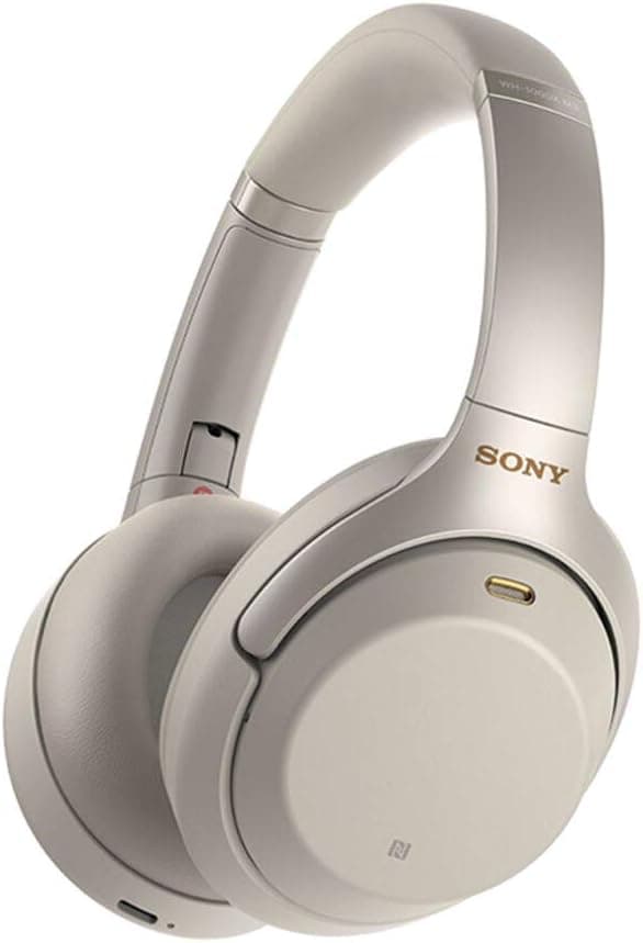 Auriculares estéreo inalámbricos con cancelación de ruido Sony WH-1000XM3 (versión internacional/garantía del vendedor) (plateados)