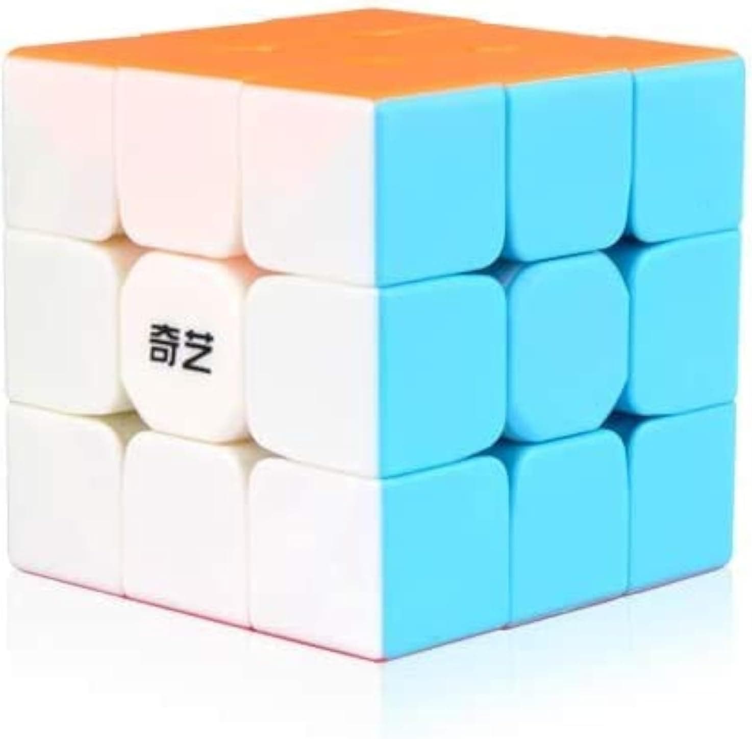 Speed ​​Cube 3x3, Warrior W Magic Cube 3x3x3, juguetes de rompecabezas 3D (sin pegatinas)