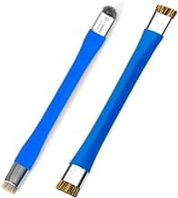 2 cepillos seguros ESD de doble cabezal, cepillo de limpieza antiestático para placa base de teléfono móvil, reparación de PC, componentes electrónicos, placa de circuito, limpieza IC, herramientas de eliminación de pegamento, azul