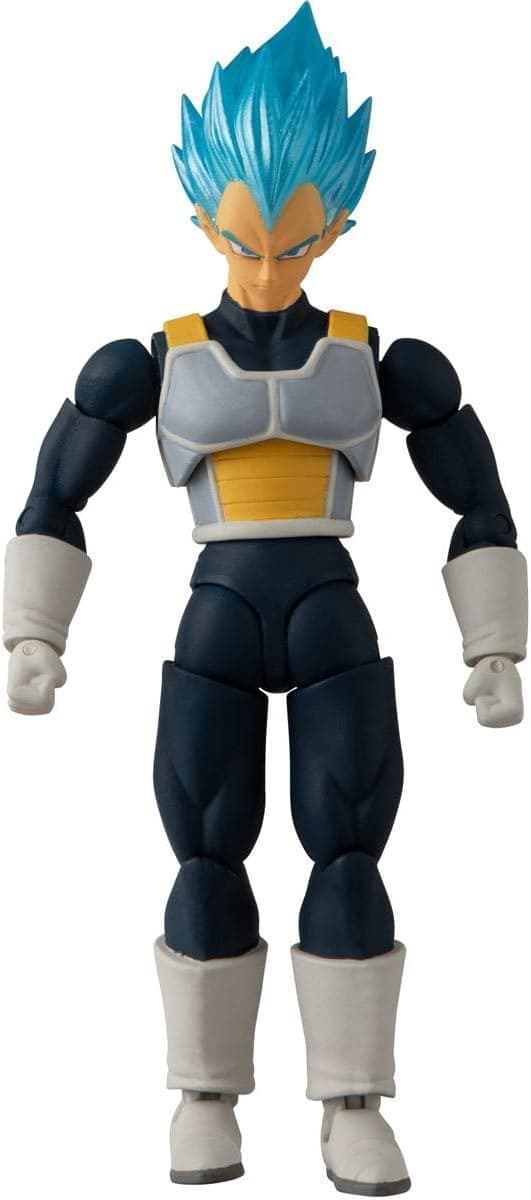Bandai Namco - Dragon Ball Super - Super Saiyan Blue Vegeta, Dragon Ball Evolve Figura de acción de 5"