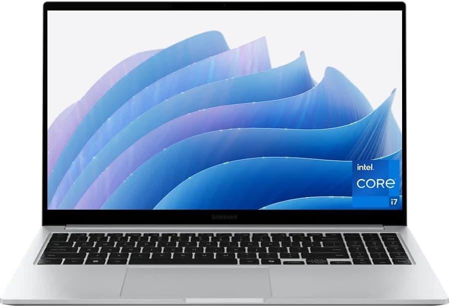 Laptop empresarial Galaxy Book 4 de 15,6" FHD, Intel Core 7 150U (Beat i7-1355U), 16 GB LPDDR4X RAM, 1 TB SSD, teclado retroiluminado, lector de huellas dactilares, HDMI, USB-C, Windows 11 Pro, con accesorios BWE