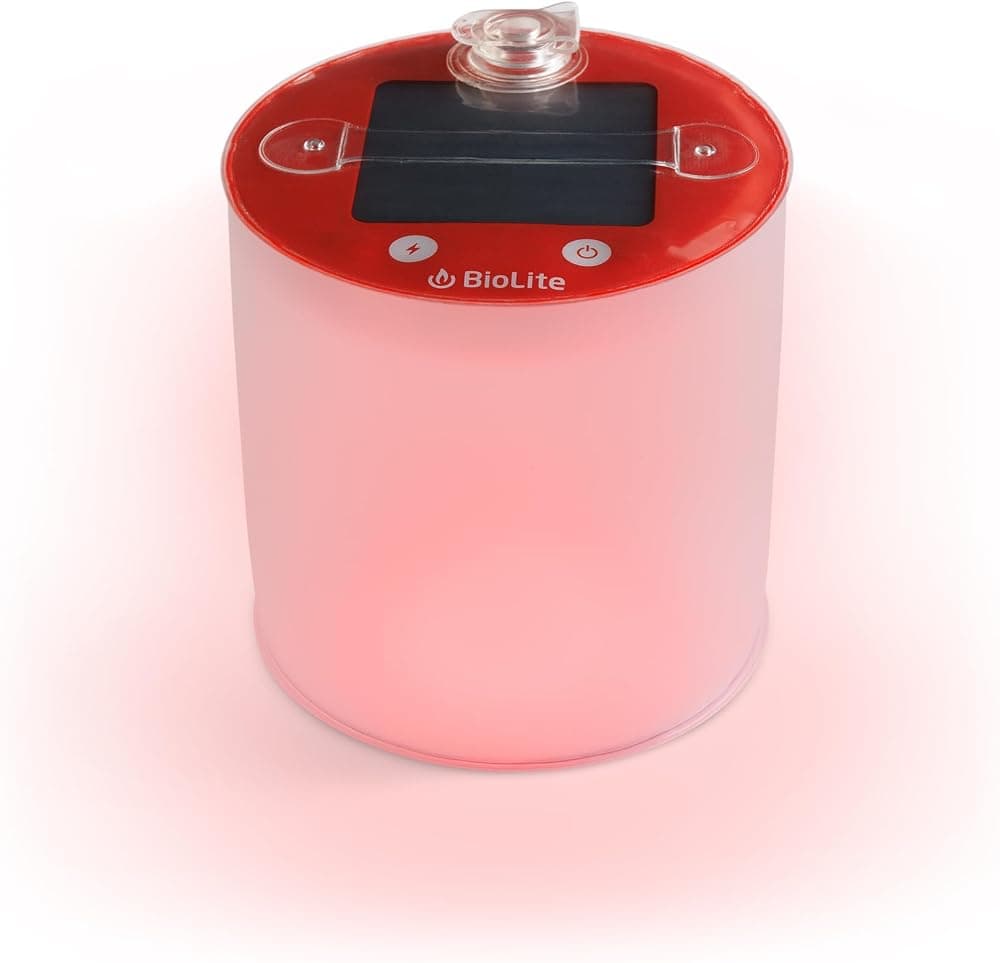 Linterna de emergencia BioLite Luci, alimentada por energía solar, USB-C, recargable | Diseño inflable
